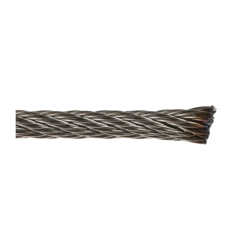 RS PRO Stainless Steel Wire Rope 6 mm Diameter, 75 m Length, Safe Working Load 400 kg 247-9048