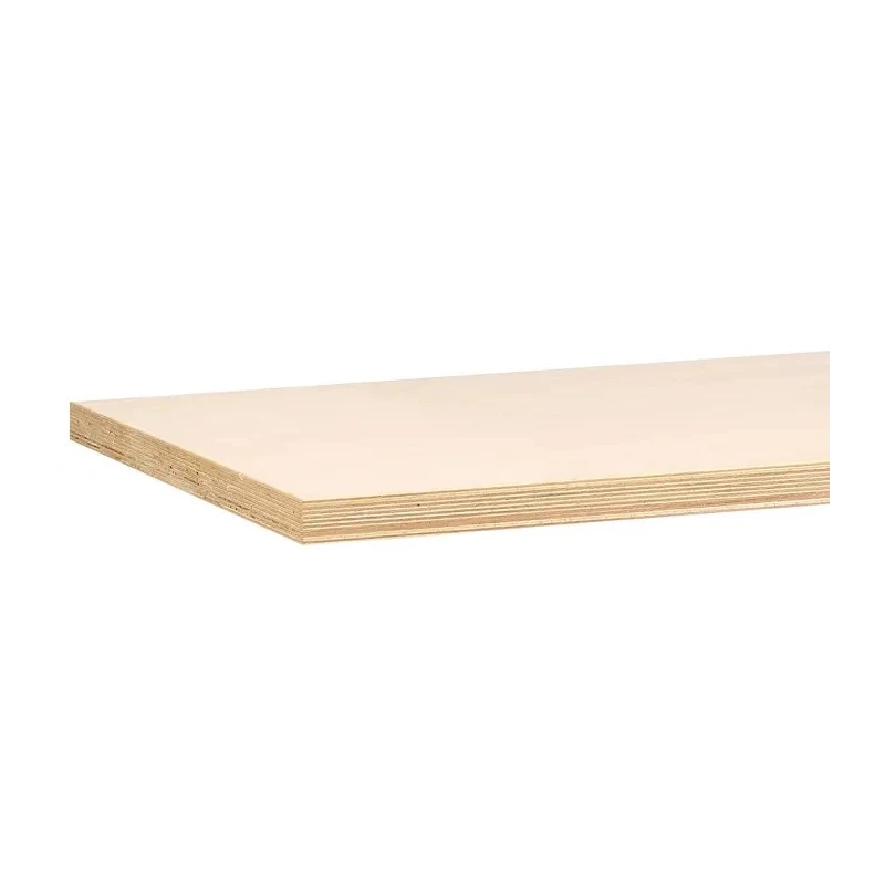 Treston Wooden Worktop 750mm Width x 1.5m Length x 40mm Height, Max Load 600kg 836721-82