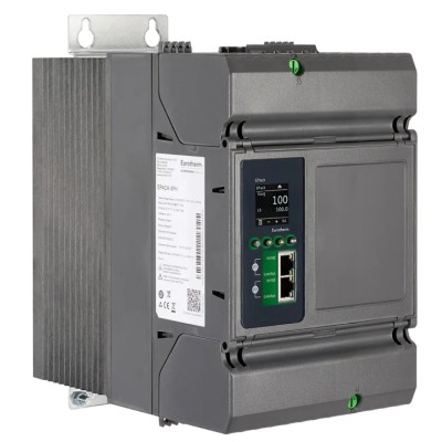 Eurotherm 3 Phase DIN Rail Power Controller Relay 100A 500V TFT Display EPACK-3PH/100A/500V/XXX/V2/XXX/XXX/TCP