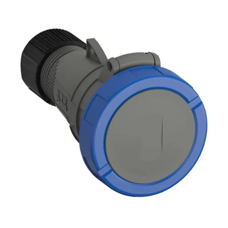 Amphenol Industrial Industrial Power Connector 16A 230V IP67 Blue Cable Mount 2P+PE Easy & Safe IP67