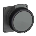 Amphenol Industrial Panel Mount Industrial Power Connector 32A 415V IP67 Red 3P+N+PE Easy & Safe IP67