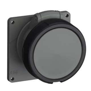 Amphenol Industrial Panel Mount Industrial Power Connector 32A 415V IP67 Red 3P+N+PE Easy & Safe IP67