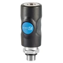 PREVOST Composite Body Safety Quick Connect Coupling 1/4 in Male BSP ISI 061151CP