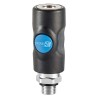 PREVOST Composite Body Safety Quick Connect Coupling 1/4 in Male BSP ISI 061151CP