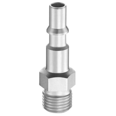 PREVOST Treated Steel Plug for Pneumatic Quick Connect Coupling 3/8 in Male BSP CRP 066152P2