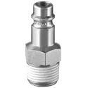PREVOST Treated Steel Plug for Pneumatic Quick Connect Coupling 3/8 in Male BSP ERP 076152P2