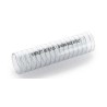 Contitech Metalflex Polyvinyl Chloride Steel Reinforced Hose Pipe, 16 mm ID, 21.5 mm OD, Clear, 5 m 251016RS5