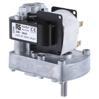 Mellor Electric AC Geared Motor, Shaded Pole, 24W, 230V, Spur Gearhead, Clockwise Rotation, UB1001