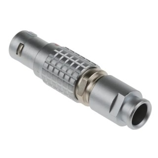 LEMO Circular Connector, 8 Contacts, Cable Mount, 12 mm Connector, Plug, Male, IP50 Rated, 1B Series FGG.1B.308.CLAD62Z