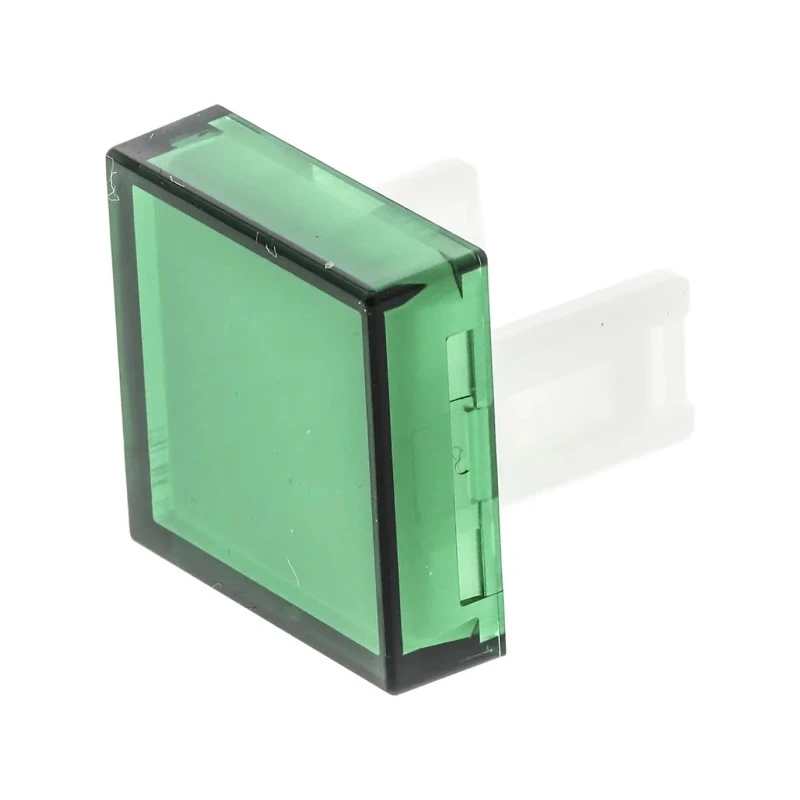 EAO Green Square Push Button Lens for Use with 31 Series 31-953.5