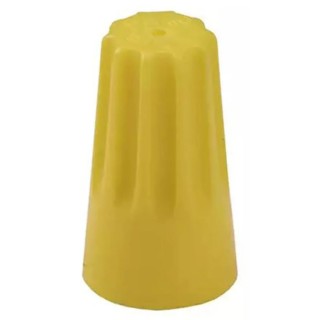 TE Connectivity WireGrip Insulated Yellow Twist Bullet Connector 22 AWG to 10 AWG 14 mm Bullet Diameter 2299505-1