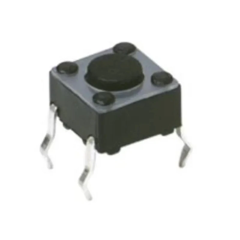 C & K IP40 Grey Tactile Switch Button, Momentary SPST, 50mA 12 V dc, Through Hole Mount 