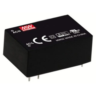 MEAN WELL IRM-01-12 Switching Power Supply 12V DC 1W Universal AC Input 85-305V AC with PCB Mount IRM-01-12