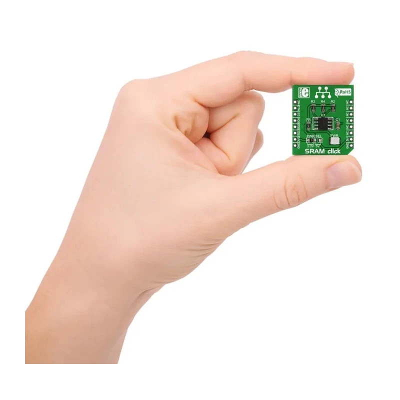 MikroElektronika SRAM Click 1MB SPI Memory Development Board for MikroBus MIKROE-1902
