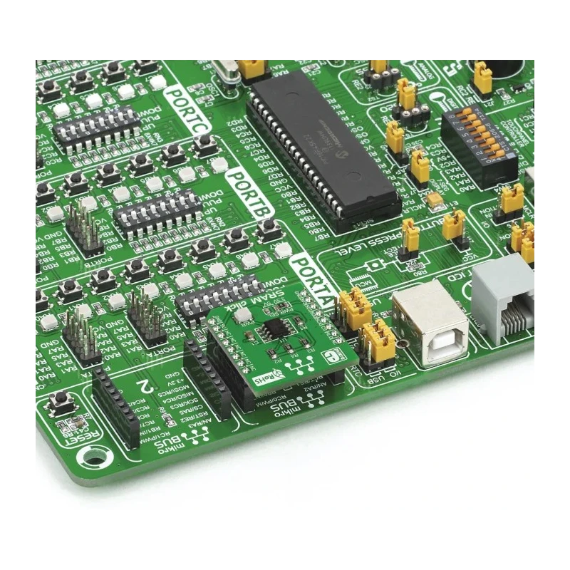 MikroElektronika SRAM Click 1MB SPI Memory Development Board for MikroBus MIKROE-1902