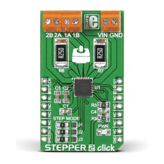 MikroElektronika Stepper 2 Click Stepper Motor Driver Board with Allegro A4988 for MikroBus MIKROE-1926