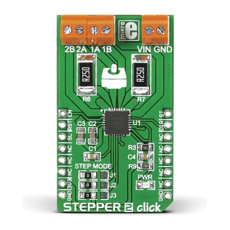 MikroElektronika Stepper 2 Click Stepper Motor Driver Board with Allegro A4988 for MikroBus MIKROE-1926