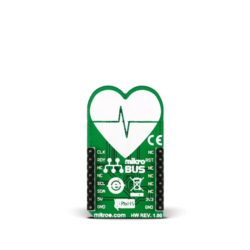 MikroElektronika Heart Rate Sensor Development Tool MikroBus Click Board for SFH 7050 MIKROE-2036