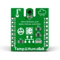MikroElektronika Sensor Development Tool Temp&Hum Click Temperature and Humidity Sensor MikroBus Click Board MIKROE-1971