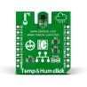 MikroElektronika Sensor Development Tool Temp&Hum Click Temperature and Humidity Sensor MikroBus Click Board MIKROE-1971