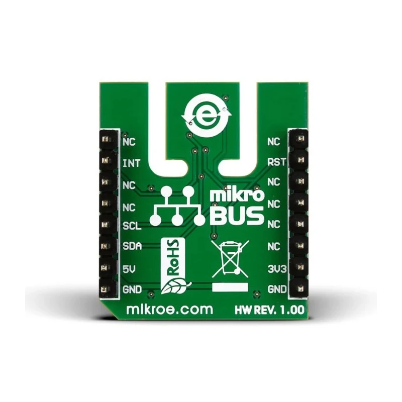 MikroElektronika SHT Click Temperature & Humidity Sensor MikroBus Click Board for SHT3x-DIS MIKROE-2101