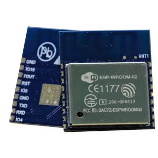 Espressif WiFi Module 2.5V, 802.11g, 802.11b, 802.11n ESP-WROOM-02