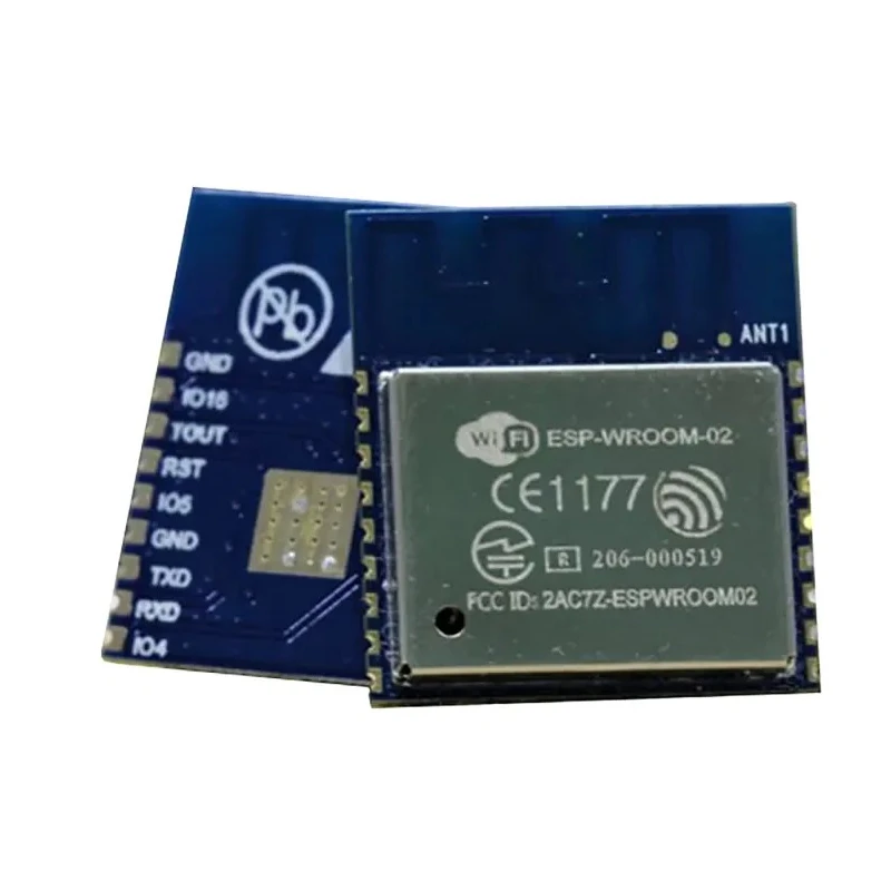 Espressif WiFi Module 2.5V, 802.11g, 802.11b, 802.11n ESP-WROOM-02