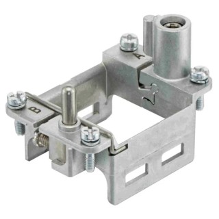 HARTING Hinged Frame Heavy Duty Power Connector Accessory Stainless Steel, Top Cable Entry, Han-Modular, For Use 09140060361