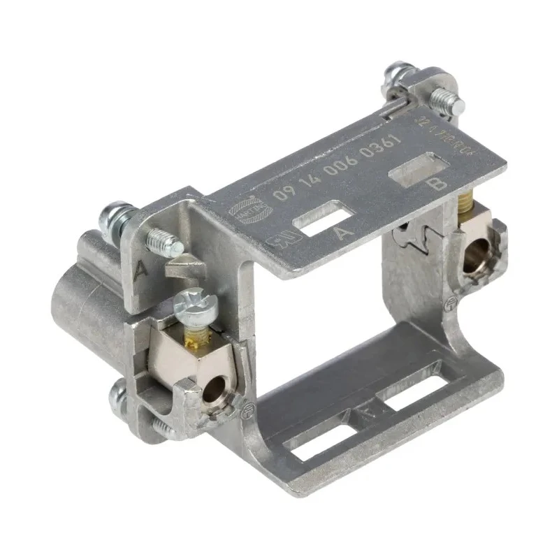 HARTING Hinged Frame Heavy Duty Power Connector Accessory Stainless Steel, Top Cable Entry, Han-Modular, For Use 09140060361