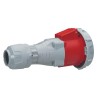 Legrand Industrial Power Connector Rated at 63A, 415V, IP67 Red Cable Mount P17 Tempra Pro