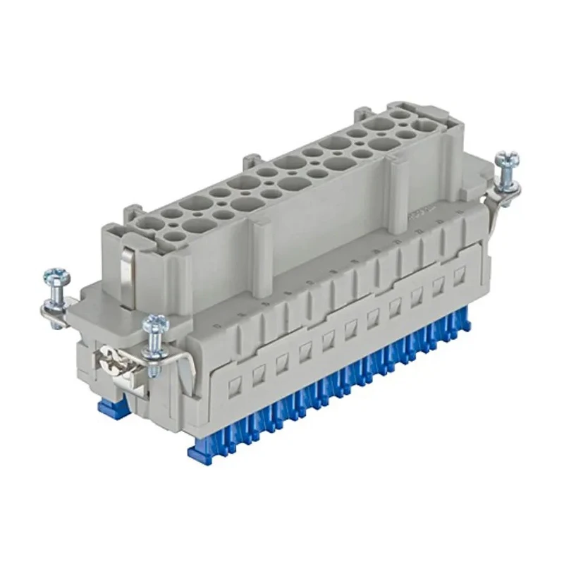 Harting Power Connector Insert, 16A Current Rating, Han ES Press Series Female, Panel Mount, 48 Contacts, 500V 09330242788