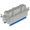 Harting Power Connector Insert, 16A Current Rating, Han ES Press Series Female, Panel Mount, 48 Contacts, 500V 09330242788