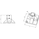 FlexLink Steel, Zinc, Ultra-High Molecular Weight Polyethylene, Aluminium, Anodised, Die Cast, Electro-Zinc XCFF 44X130