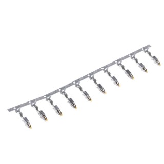 TE Connectivity Junior Power Timer Series Female Crimp Terminal 30A, Gold Plated Copper Iron Alloy, 17–20 AWG 1-929939-1