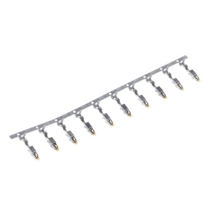 TE Connectivity Junior Power Timer Series Female Crimp Terminal 30A, Gold Plated Copper Iron Alloy, 17–20 AWG 1-929939-1