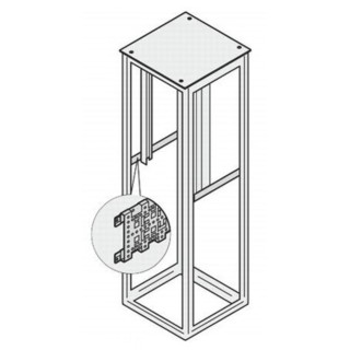 nVent SCHROFF Steel Depth Member for Use with 19 in Cabinet 2.2 m 23130-082