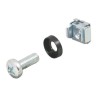 nVent SCHROFF Assembly Kit for Use with Europac PRO Subracks M6 Thread 16mm Length 100 Pcs 21101-810