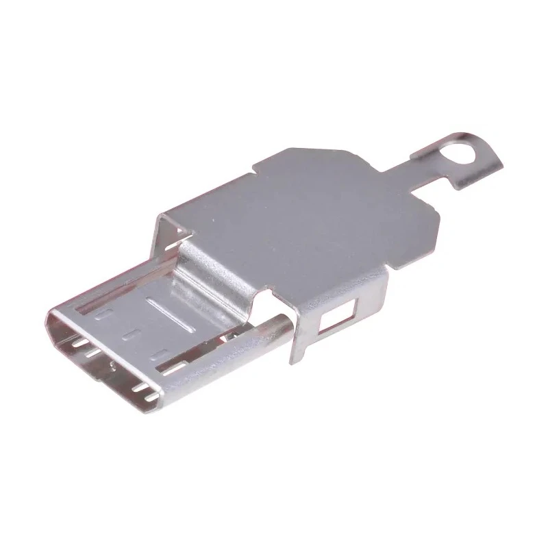 Hirose ZX40 Top Cover for use with ZX40 Plug, Stainless Steel Shield Accessory 