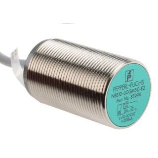 RS PRO Threaded Barrel Inductive Proximity Sensor M30 PNP 36V 200mA 100 mm NBB10-30GM50-E2