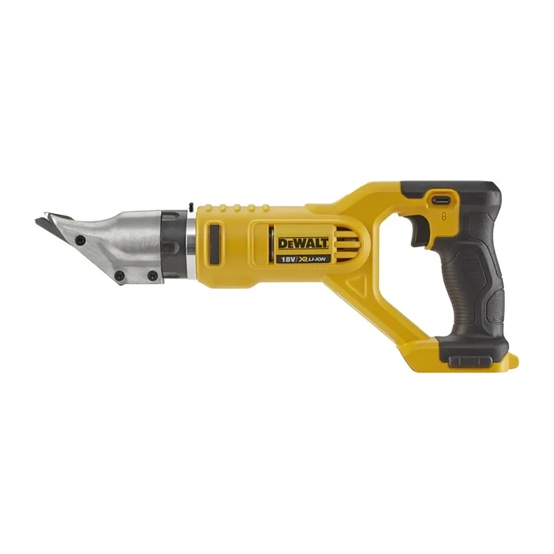 DeWALT Cordless 18V XR Metal Shears with 1.3 mm Cutting Capacity, D-Handle, 2450 spm, Lightweight 1.8 kg DCS491N-XJ