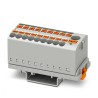 Phoenix Contact PTFIX Series Distribution Block, 19-Way, 41A, 500V, Grey, Push-In Connection Technology 3273110