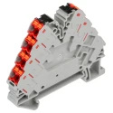 Phoenix Contact PTRVB Series Distribution Block 13-Way 14AWG 26AWG Wire 32A Push-in 3270220