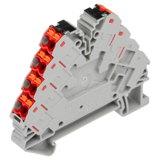 Phoenix Contact PTRVB Series Distribution Block 13-Way 14AWG 26AWG Wire 32A Push-in 3270220