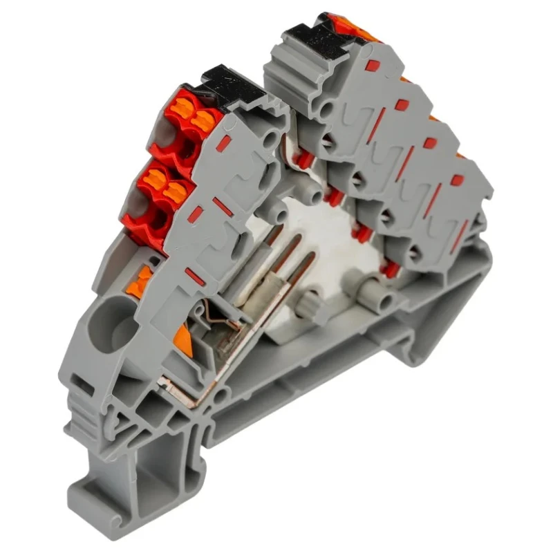 Phoenix Contact PTRVB Series Distribution Block 13-Way 14AWG 26AWG Wire 32A Push-in 3270220