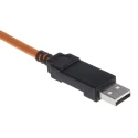 SICK Sensor Actuator Cable Male 4 way M8, Straight to Male USB Type A, 2 m DSL-8U04G02M025KM1