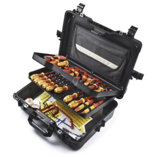 RS PRO 29 Piece Electrician Tool Kit with Case VDE 1000V Approved 136-3402