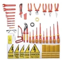 RS PRO 29 Piece Electrician Tool Kit with Case VDE 1000V Approved 136-3402
