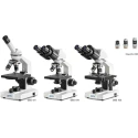 Kern Microscope with 4 X, 10 X, and 40 X Magnification, LED Illuminated, Battery Operated OBS 104