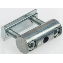 FlexLink M6 Fastener Yoke Connecting Component for Strut Profile 44 x 48 mm, Groove Size 11 mm, Round Tube Size 18 mm XCAF 44