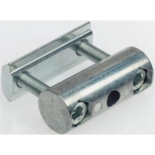 FlexLink M6 Fastener Yoke Connecting Component for Strut Profile 44 x 48 mm, Groove Size 11 mm, Round Tube Size 18 mm XCAF 44